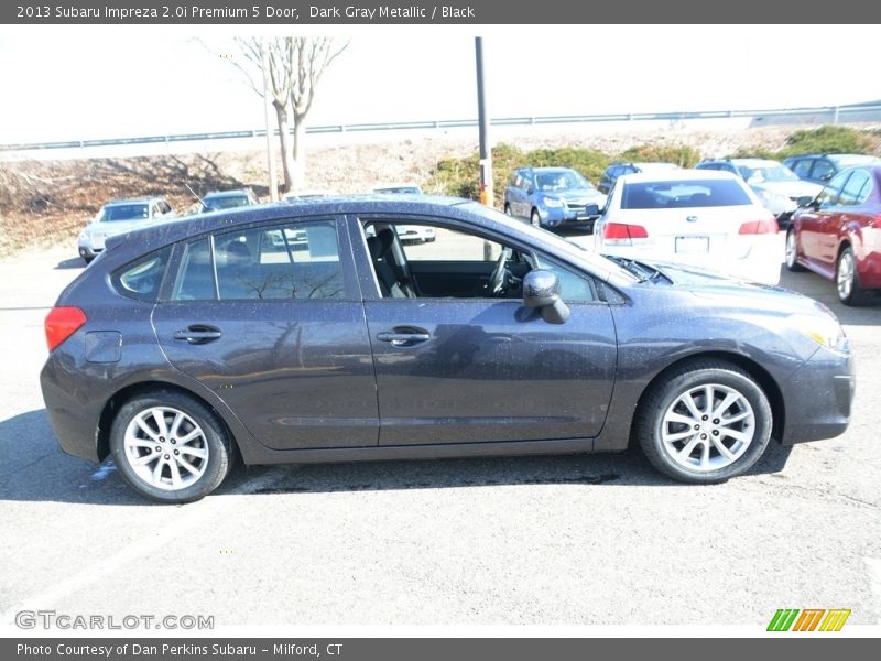 Dark Gray Metallic / Black 2013 Subaru Impreza 2.0i Premium 5 Door