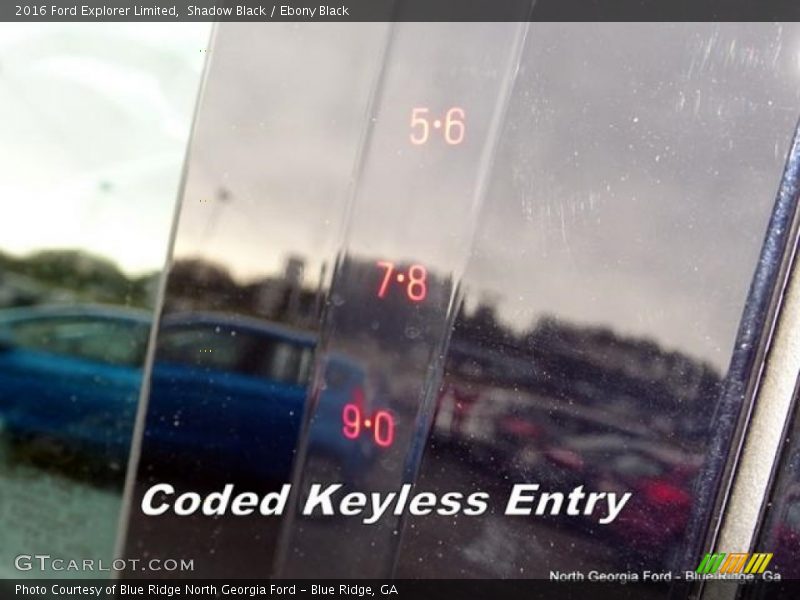 Shadow Black / Ebony Black 2016 Ford Explorer Limited