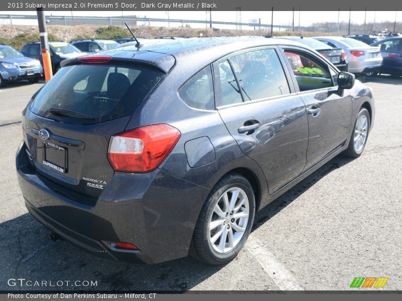 Dark Gray Metallic / Black 2013 Subaru Impreza 2.0i Premium 5 Door