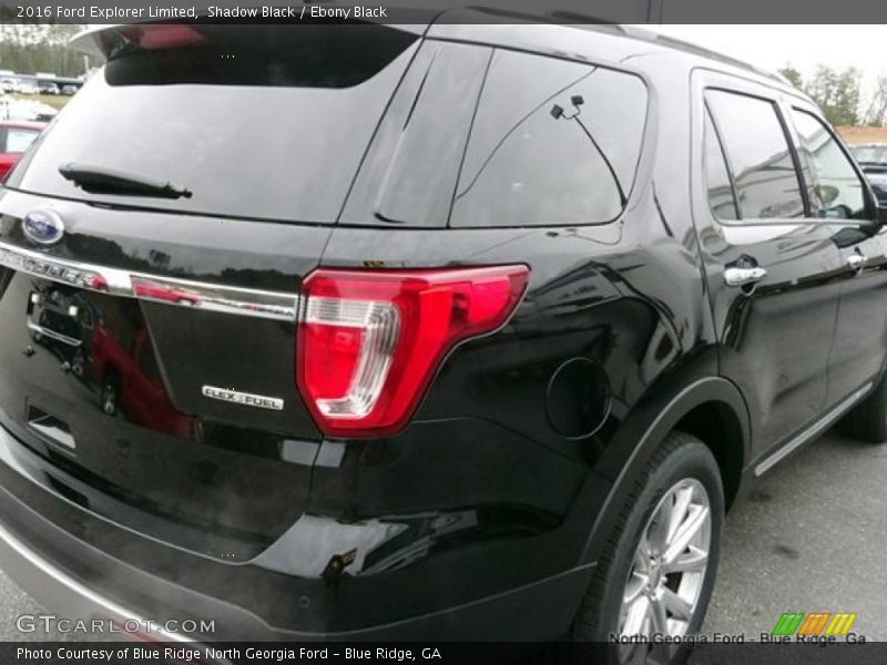 Shadow Black / Ebony Black 2016 Ford Explorer Limited