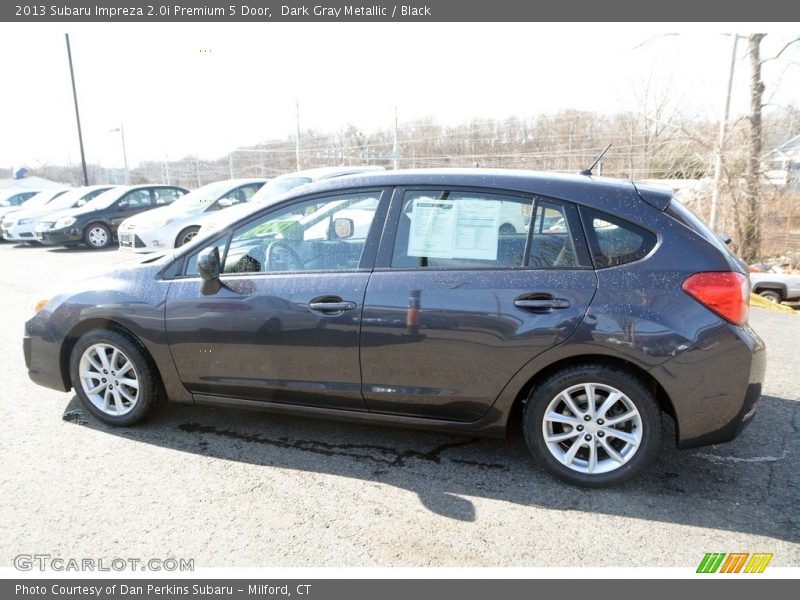 Dark Gray Metallic / Black 2013 Subaru Impreza 2.0i Premium 5 Door