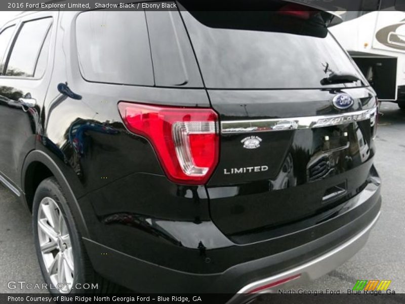 Shadow Black / Ebony Black 2016 Ford Explorer Limited