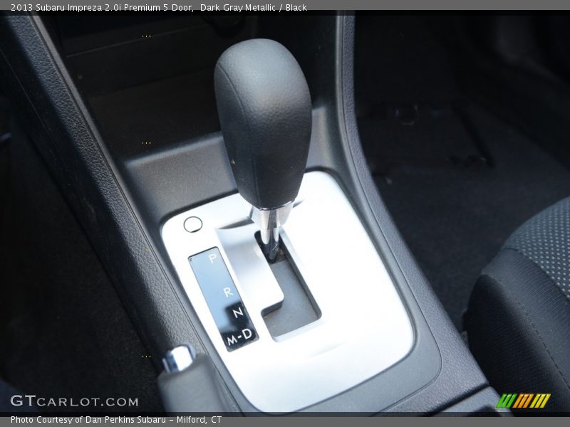 Dark Gray Metallic / Black 2013 Subaru Impreza 2.0i Premium 5 Door