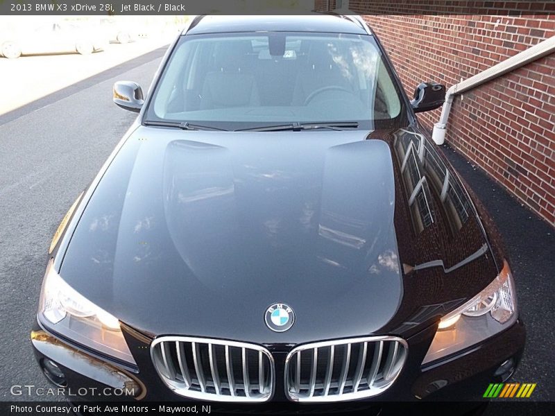 Jet Black / Black 2013 BMW X3 xDrive 28i