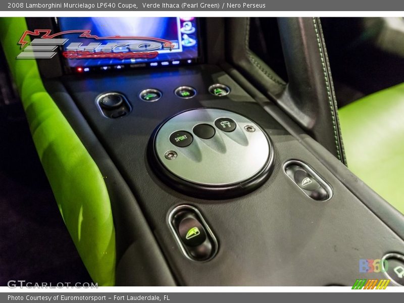 Verde Ithaca (Pearl Green) / Nero Perseus 2008 Lamborghini Murcielago LP640 Coupe