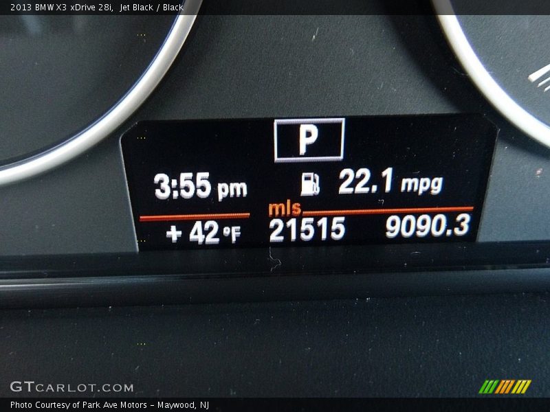 Jet Black / Black 2013 BMW X3 xDrive 28i