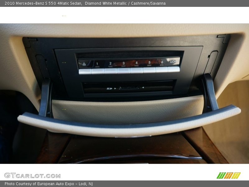 Diamond White Metallic / Cashmere/Savanna 2010 Mercedes-Benz S 550 4Matic Sedan