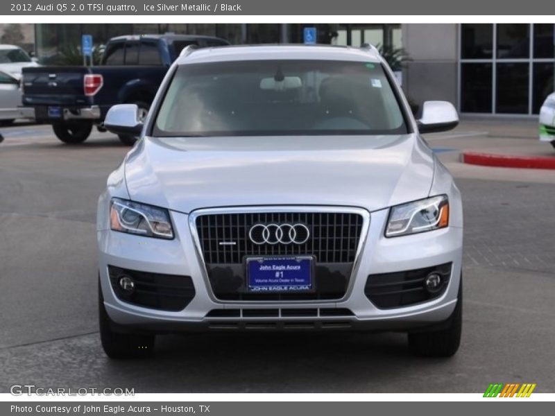 Ice Silver Metallic / Black 2012 Audi Q5 2.0 TFSI quattro