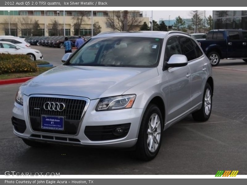 Ice Silver Metallic / Black 2012 Audi Q5 2.0 TFSI quattro