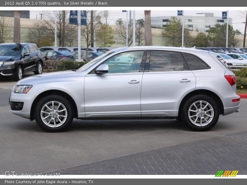 Ice Silver Metallic / Black 2012 Audi Q5 2.0 TFSI quattro