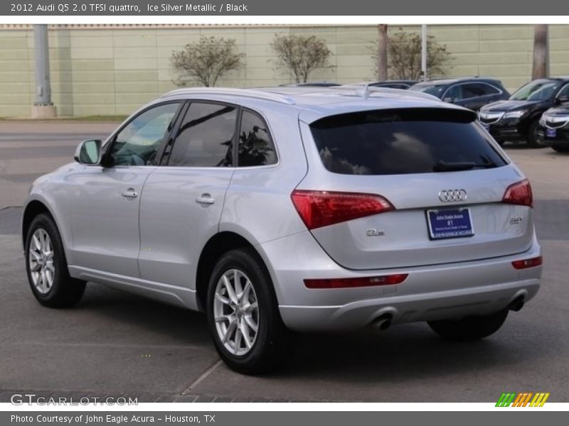 Ice Silver Metallic / Black 2012 Audi Q5 2.0 TFSI quattro