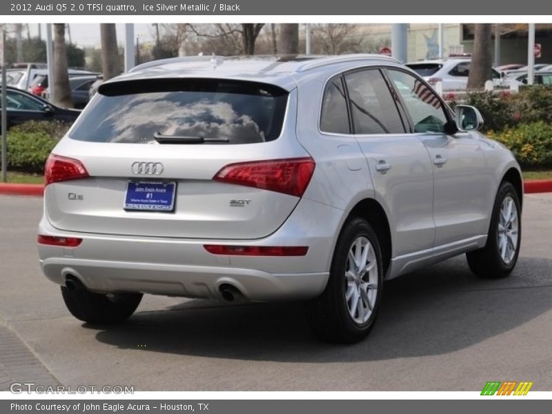 Ice Silver Metallic / Black 2012 Audi Q5 2.0 TFSI quattro