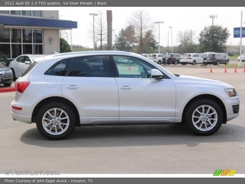 Ice Silver Metallic / Black 2012 Audi Q5 2.0 TFSI quattro