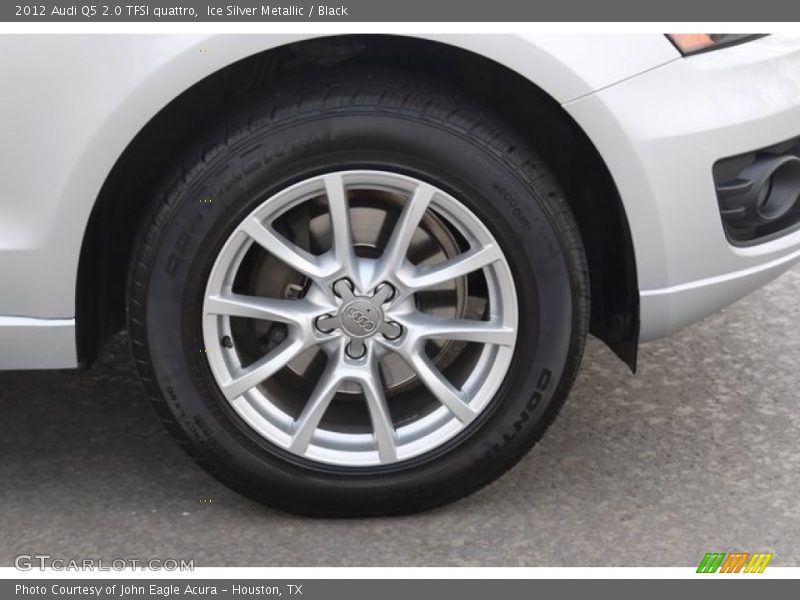 Ice Silver Metallic / Black 2012 Audi Q5 2.0 TFSI quattro