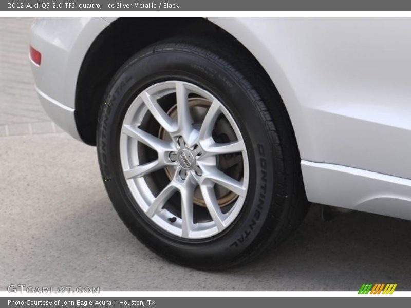 Ice Silver Metallic / Black 2012 Audi Q5 2.0 TFSI quattro