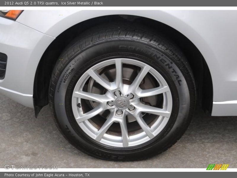 Ice Silver Metallic / Black 2012 Audi Q5 2.0 TFSI quattro