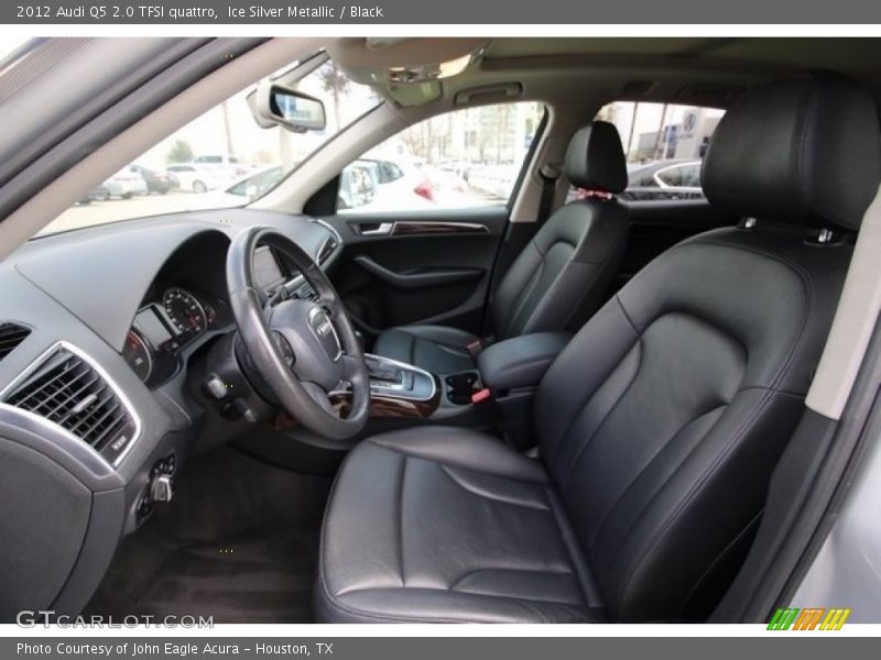 Ice Silver Metallic / Black 2012 Audi Q5 2.0 TFSI quattro
