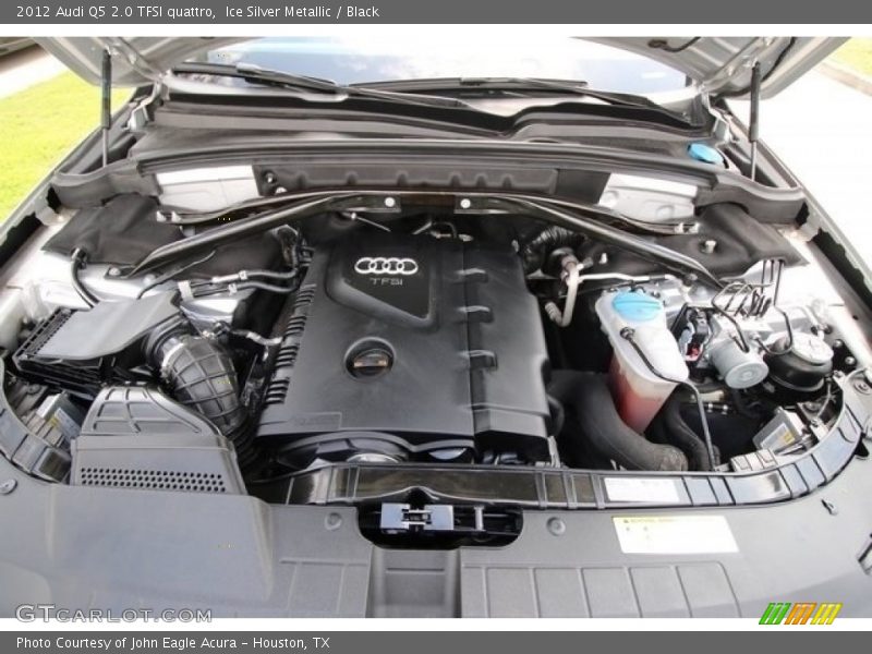 Ice Silver Metallic / Black 2012 Audi Q5 2.0 TFSI quattro