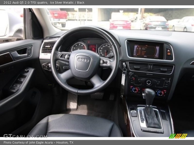 Ice Silver Metallic / Black 2012 Audi Q5 2.0 TFSI quattro
