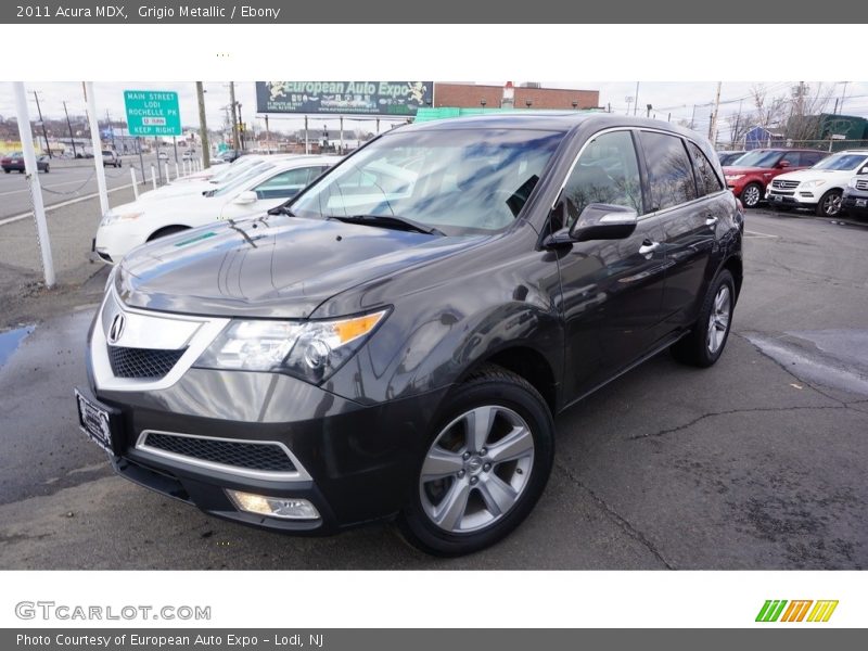 Grigio Metallic / Ebony 2011 Acura MDX