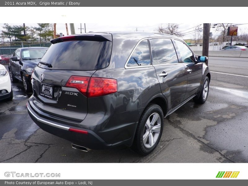 Grigio Metallic / Ebony 2011 Acura MDX