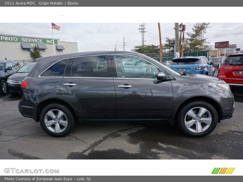 Grigio Metallic / Ebony 2011 Acura MDX