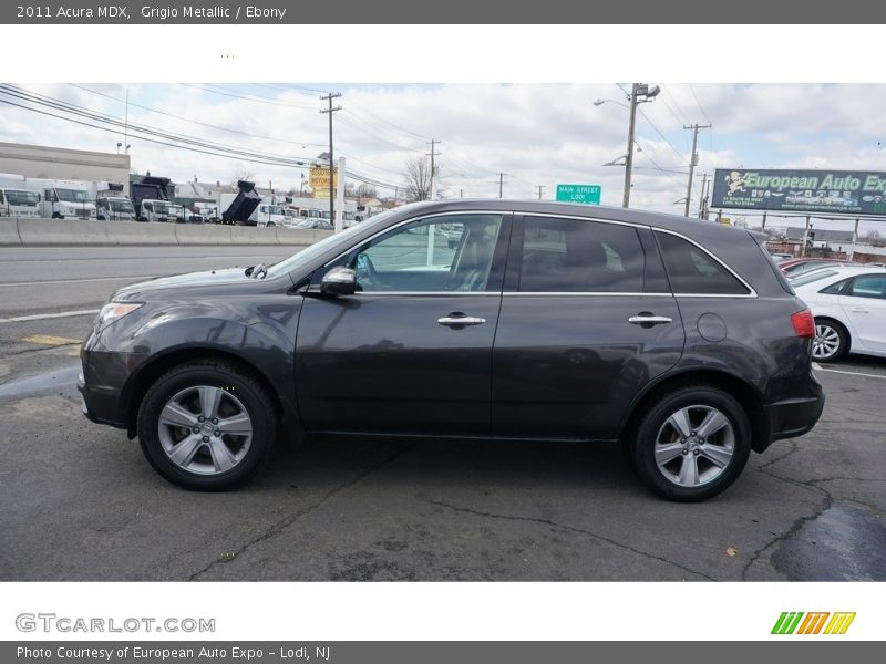 Grigio Metallic / Ebony 2011 Acura MDX
