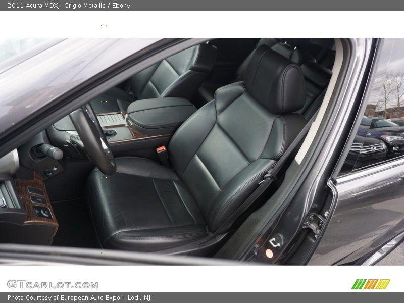 Grigio Metallic / Ebony 2011 Acura MDX