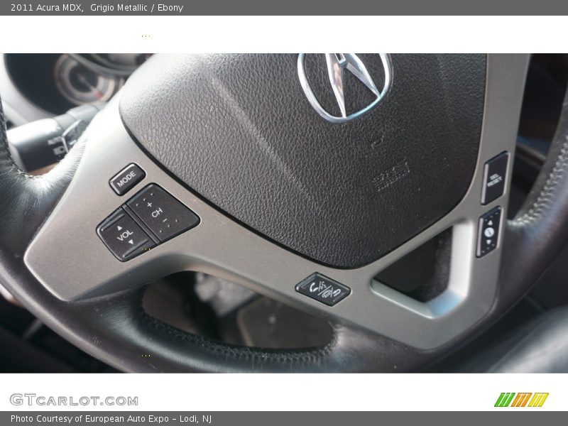 Grigio Metallic / Ebony 2011 Acura MDX