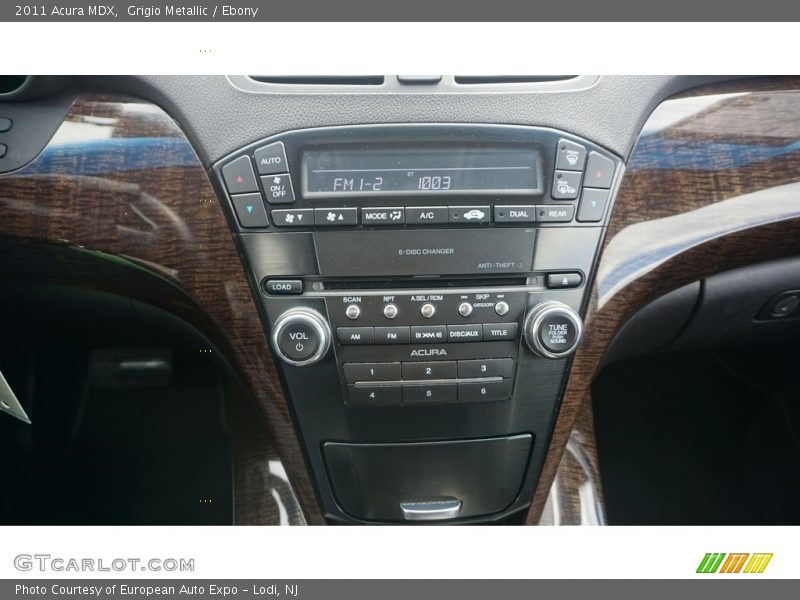 Grigio Metallic / Ebony 2011 Acura MDX