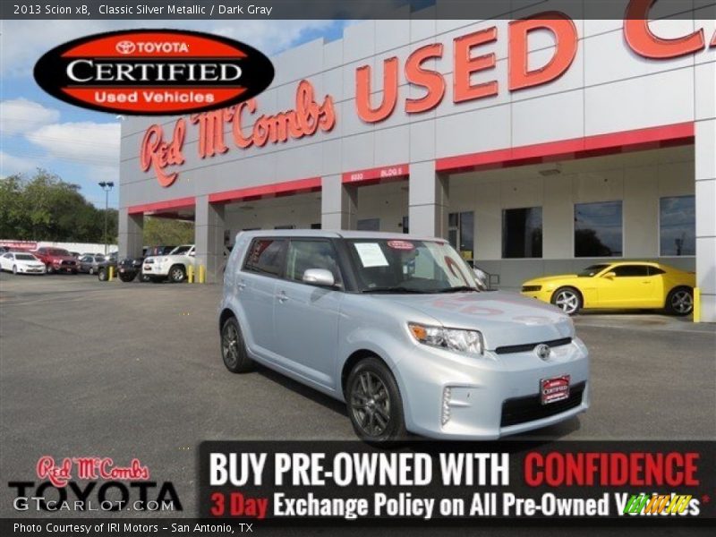 Classic Silver Metallic / Dark Gray 2013 Scion xB