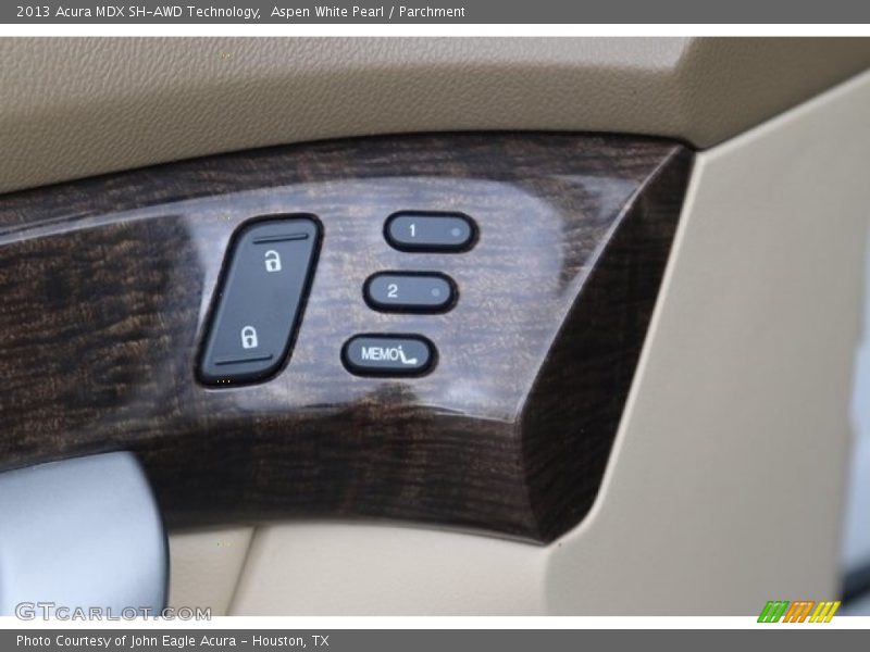 Aspen White Pearl / Parchment 2013 Acura MDX SH-AWD Technology