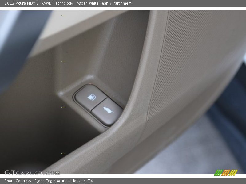 Aspen White Pearl / Parchment 2013 Acura MDX SH-AWD Technology