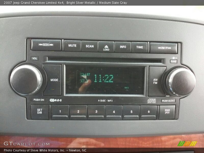 Bright Silver Metallic / Medium Slate Gray 2007 Jeep Grand Cherokee Limited 4x4