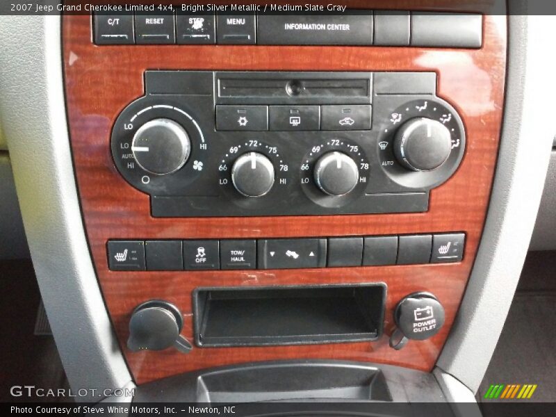 Bright Silver Metallic / Medium Slate Gray 2007 Jeep Grand Cherokee Limited 4x4