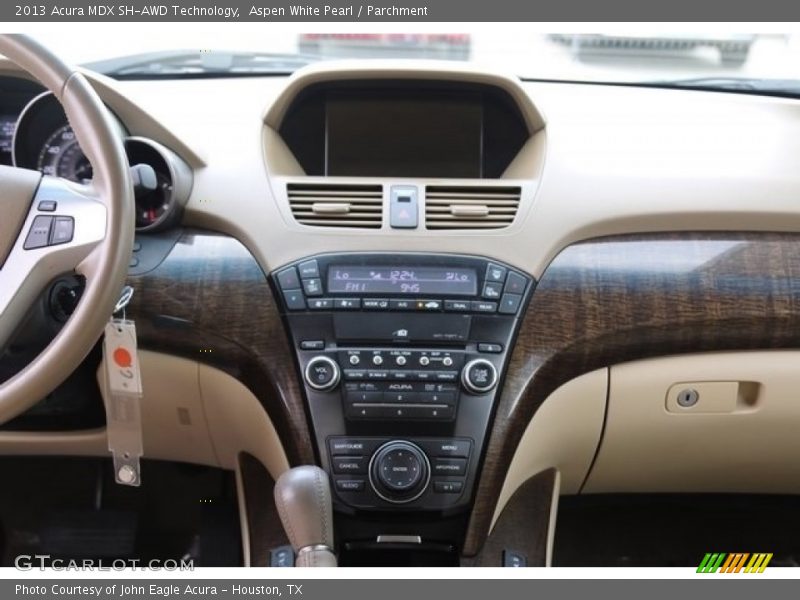 Aspen White Pearl / Parchment 2013 Acura MDX SH-AWD Technology