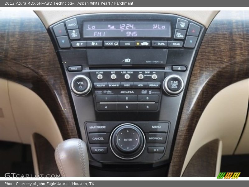 Aspen White Pearl / Parchment 2013 Acura MDX SH-AWD Technology