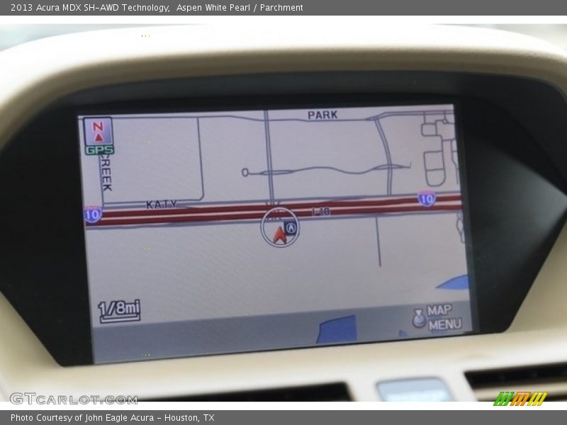 Aspen White Pearl / Parchment 2013 Acura MDX SH-AWD Technology