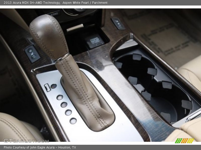 Aspen White Pearl / Parchment 2013 Acura MDX SH-AWD Technology