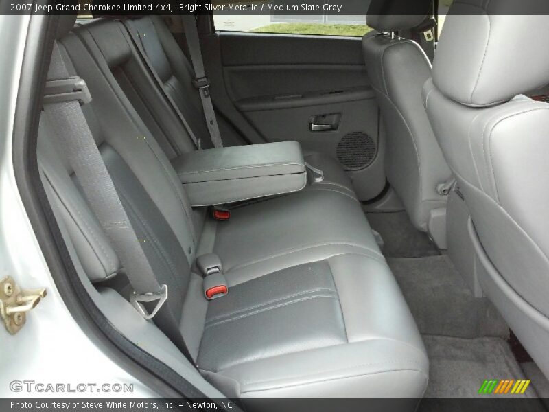 Bright Silver Metallic / Medium Slate Gray 2007 Jeep Grand Cherokee Limited 4x4