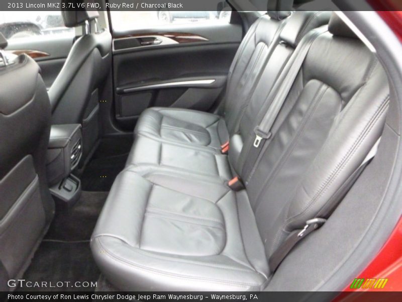 Ruby Red / Charcoal Black 2013 Lincoln MKZ 3.7L V6 FWD