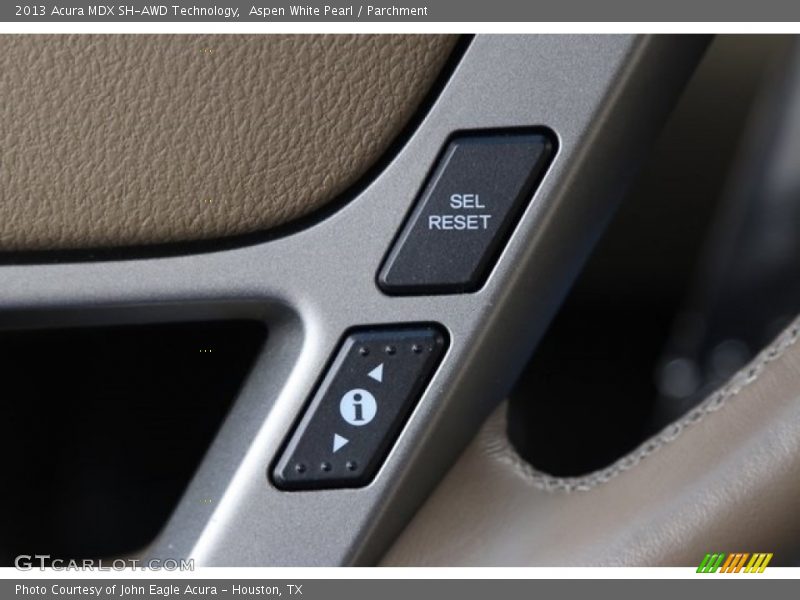 Aspen White Pearl / Parchment 2013 Acura MDX SH-AWD Technology