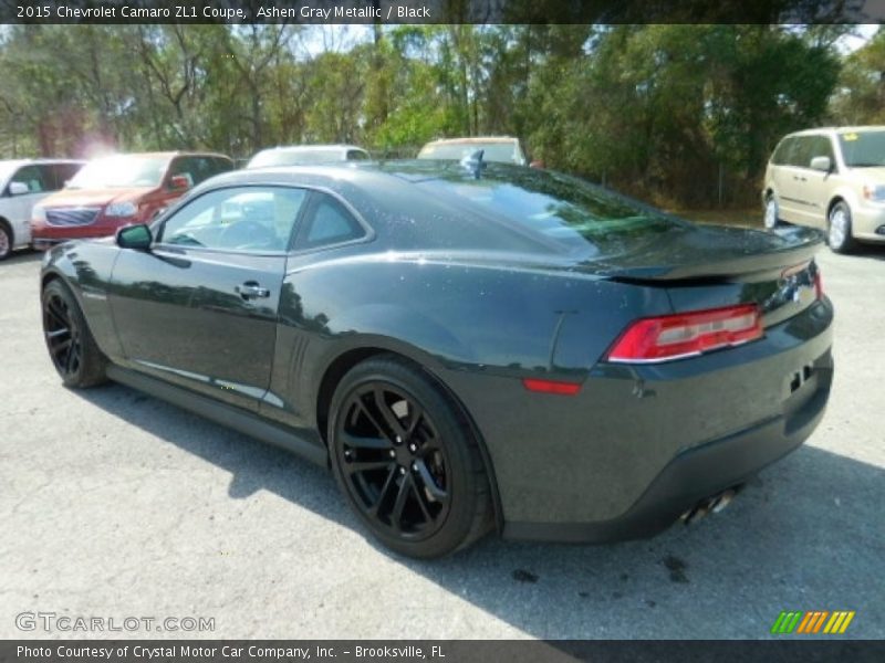 Ashen Gray Metallic / Black 2015 Chevrolet Camaro ZL1 Coupe