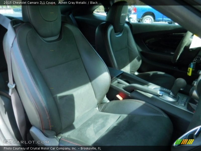 Ashen Gray Metallic / Black 2015 Chevrolet Camaro ZL1 Coupe