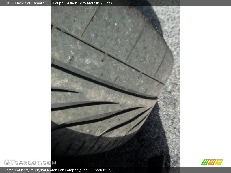 Ashen Gray Metallic / Black 2015 Chevrolet Camaro ZL1 Coupe