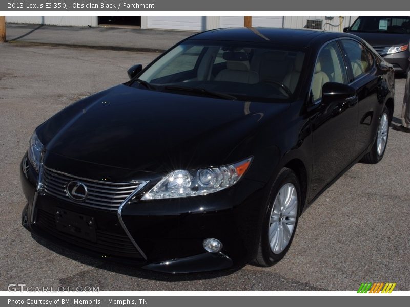 Obsidian Black / Parchment 2013 Lexus ES 350