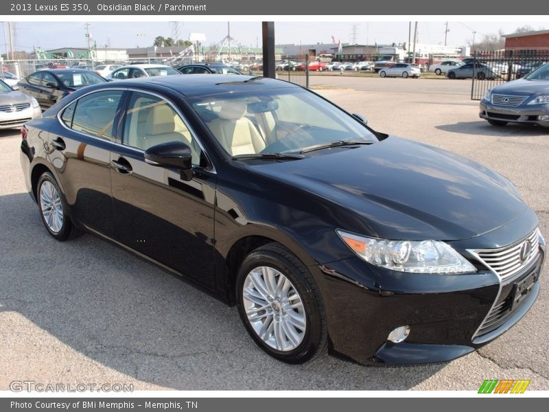 Obsidian Black / Parchment 2013 Lexus ES 350