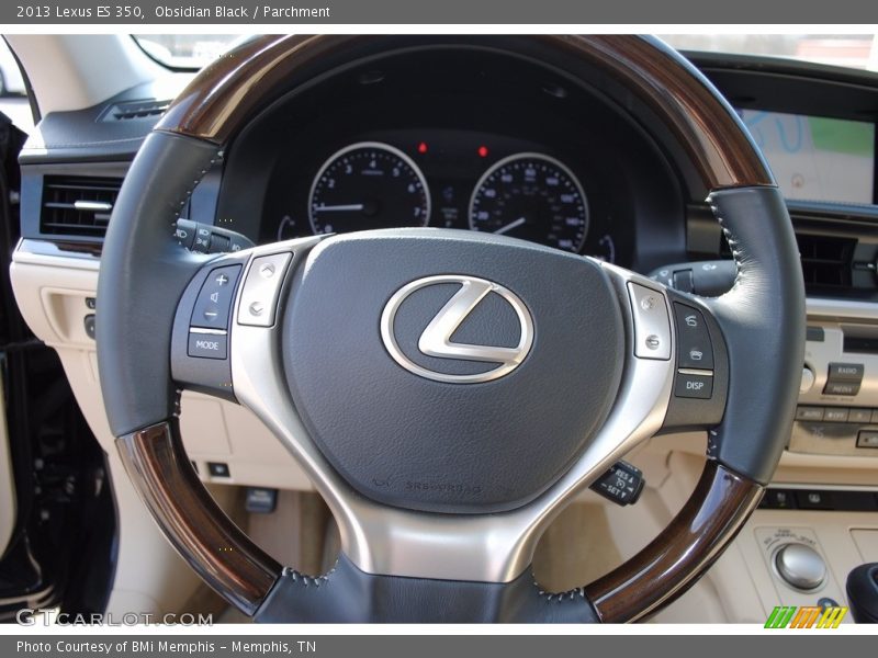Obsidian Black / Parchment 2013 Lexus ES 350