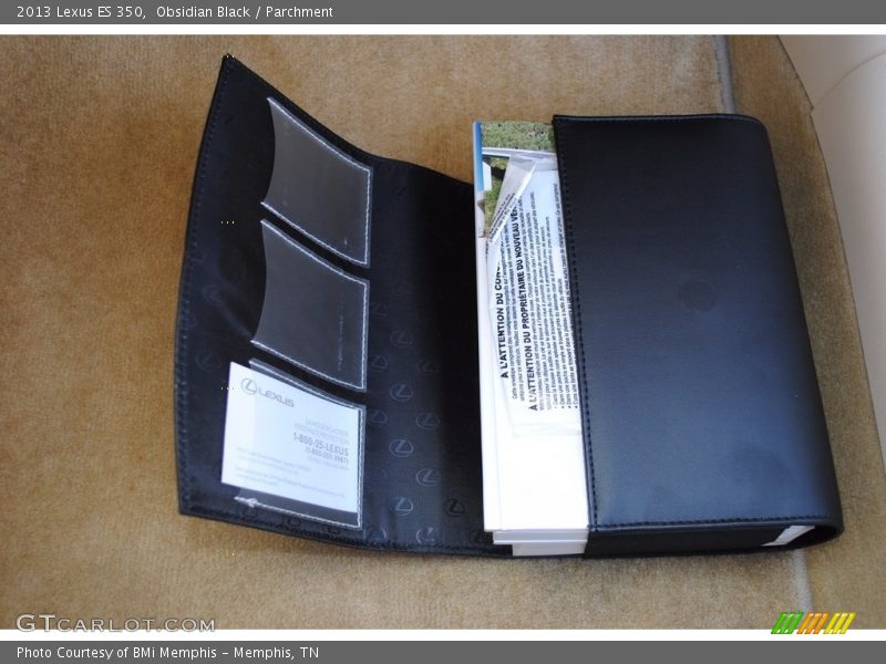 Obsidian Black / Parchment 2013 Lexus ES 350