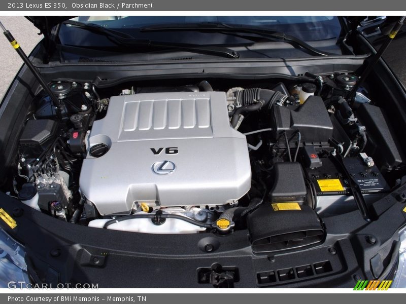Obsidian Black / Parchment 2013 Lexus ES 350